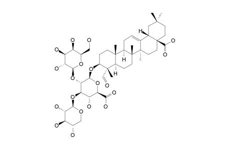 GYPSOGENIN-3-O-BETA-D-GALACTOPYRANOSYL-(1->2)-[BETA-D-XYLOPYRANOSYL-(1->3)-]-BETA-D-GLUCURONOPYRANOSIDE