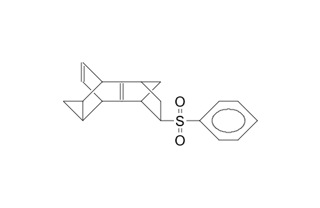 4-endo-Phenylsulfonyl-syn, syn-pentacyclo(6.3.2.1/3,6/.0/2,7/.0/9,11)tetradeca-2(7),12-diene