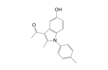 1-[5-Hydroxy-2-methyl-1-(4-methylphenyl)-1H-indol-3-yl]ethanone