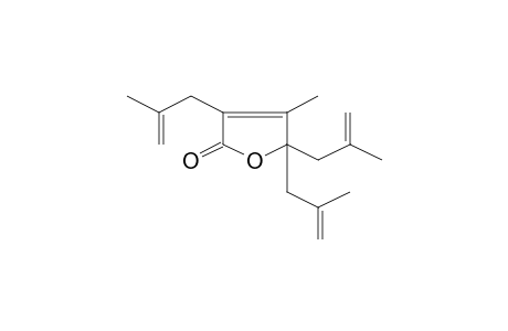 2(5H)-Furanone, 4-methyl-3,5,5-tris(2-methyl-2-propenyl)-