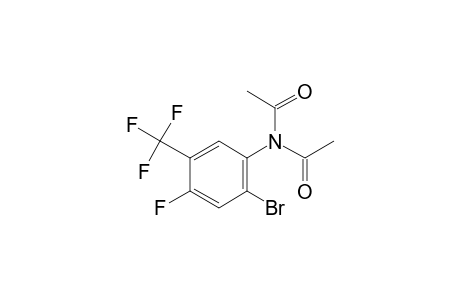 2-Bromo-4-fluoro-5-(trifluoromethyl)aniline, N,N-diacetyl-