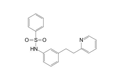 3'-[2-(2-pyridyl)ethyl]benzenesulfonanilide