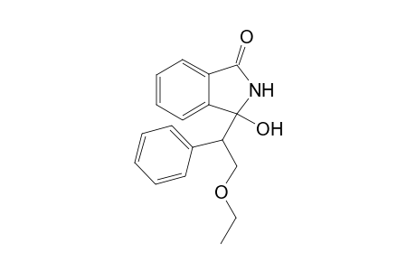 3-(2-Ethoxy-1-phenylethyl)-3-hydroxyisoindolin-1-one