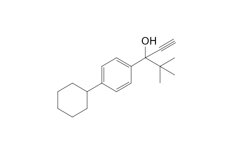 alpha-tert-BUTYL-p-CYCLOHEXYL-alpha-ETHYNYLBENZYL ALCOHOL