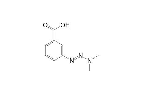 m-(3,3-dimethyl-1-triazo)benzoic acid