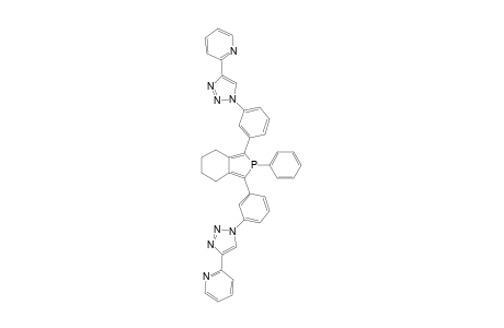 2,5-BIS-[4-(PYRIDIN-2-YL)-1H-1,2,3-TRIAZOL-1-YL]-1-PHENYLPHOSPHOLE