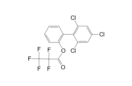 2-Hydroxy-2',4',6'-trichlorobiphenyl, pentafluoropropionate