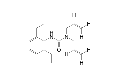 1,1-diallyl-3-(2,6-diethylphenyl)urea
