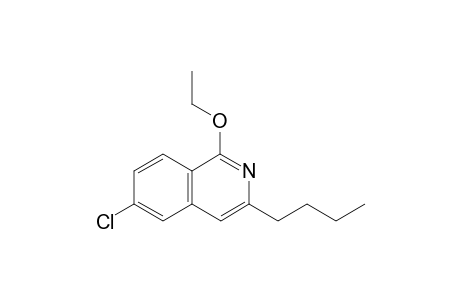 3-butyl-6-chloro-1-ethoxy-isoquinoline