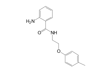 2-amino-N-[2-(4-methylphenoxy)ethyl]benzamide