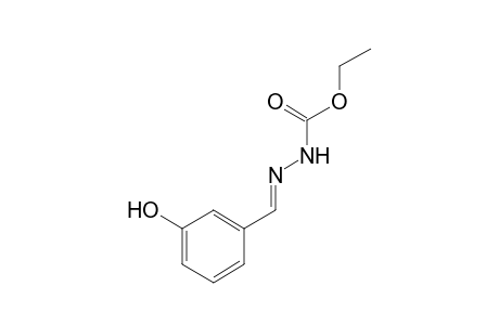 3-(m-hydroxybenzylidene)carbazic acid, ethyl ester