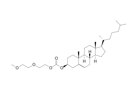 Cholesterol, 2-(2-methoxyethoxy)ethyl carbonate