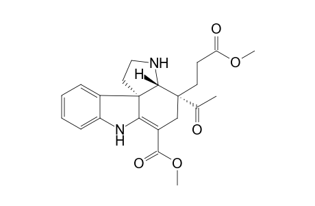 (+-)-3-[(Methoxy)oxo]-3,4-secominovincine