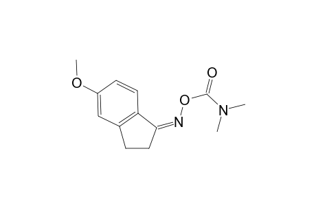 (1Z)-1-(([(Dimethylamino)carbonyl]oxy)imino)-5-methoxy-2,3-dihydro-1H-indene