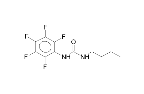 N-PENTAFLUOROPHENYL-N'-BUTYLUREA