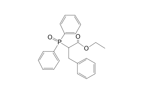 Benzenpropanoic acid, .alpha.-(diphenylphosphinyl)-, ethyl ester