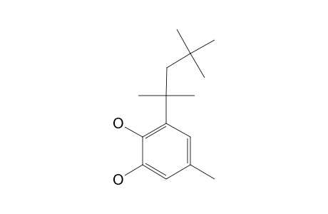 5-methyl-3-(1,1,3,3-tetramethylbutyl)pyrocatechol