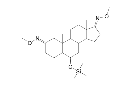 5.ALPHA.-ANDROSTAN-6.ALPHA.-OL-2,17-DIONE(2,17-DI-O-METHYLOXIME-6.ALPHA.-TRIMETHYLSILYL ETHER)