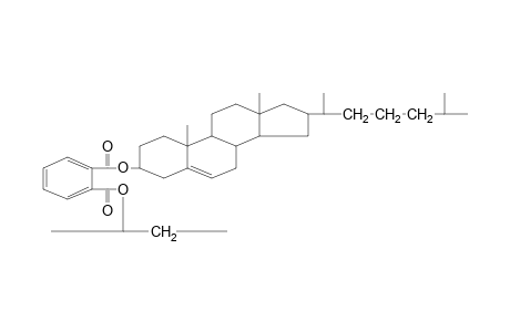 Poly[1-(cholesteryloxyphthaloyloxy)ethylene]