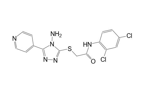 acetamide, 2-[[4-amino-5-(4-pyridinyl)-4H-1,2,4-triazol-3-yl]thio]-N-(2,4-dichlorophenyl)-