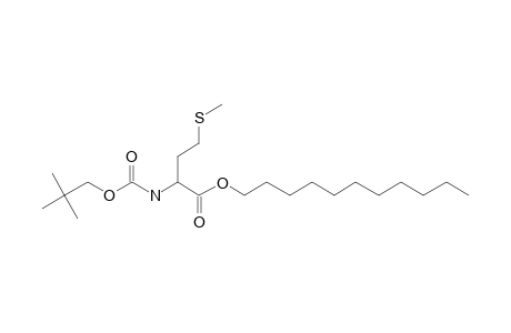 L-Methionine, N-neopentyloxycarbonyl-, undecyl ester