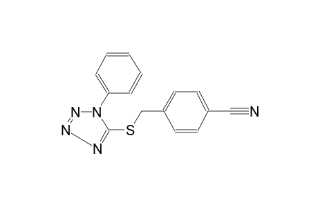 benzonitrile, 4-[[(1-phenyl-1H-tetrazol-5-yl)thio]methyl]-