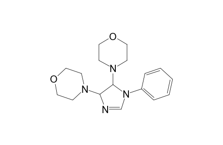 Morpholine, 4,4'-(4,5-dihydro-1-phenyl-1H-imidazole-4,5-diyl)bis-, trans-