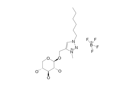 1-[(1-HEXYL-3-METHYL-1,2,3-TRIAZOL-4-YL)-METHOXY]-BETA-D-XYLOPYRANOSIDE-TETRAFLUOROBORATE