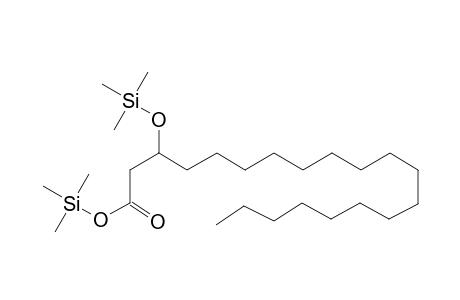 Eicosanoic acid <3-hydroxy->, di-TMS