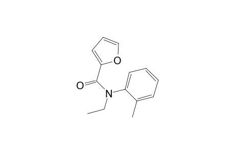 N-ethyl-N-(2-methylphenyl)-2-furamide