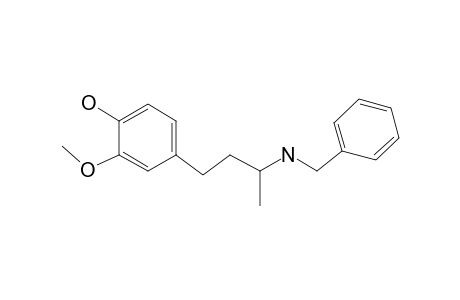 4-(3-(Benzylamino)butyl)-2-methoxyphenol