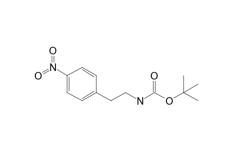 N-[2-(4-nitrophenyl)ethyl]carbamic acid tert-butyl ester