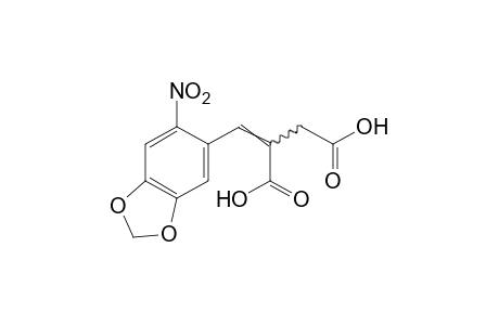 (6-nitropiperonylidene)succinic acid