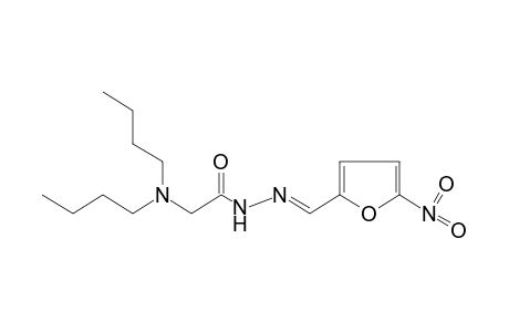 N,N-dibutylglycine, (5-nitrofurfurylidene)hydrazide