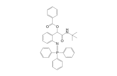 2-(tert-Butylamino)-1-((triphenylphosphoranylidene)2- aminophenyl)-2-oxoethyl benzoate