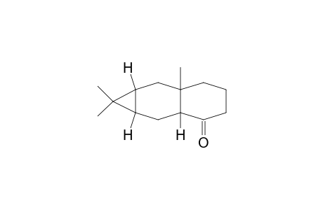 1,4,4-Trimethyl-tricyclo(5.4.0.0/3,5/)undecan-8-one