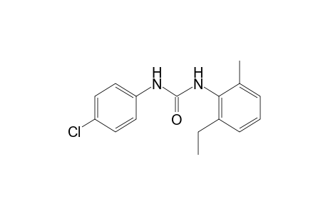 4'-chloro-2-ethyl-6-methylcarbanilide