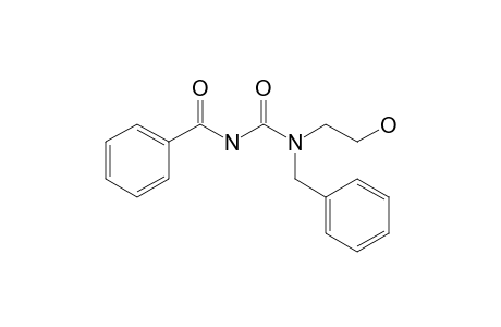 N'-Benzoyl-N-(2-hydroxyethyl)-N-phenylmethylurea