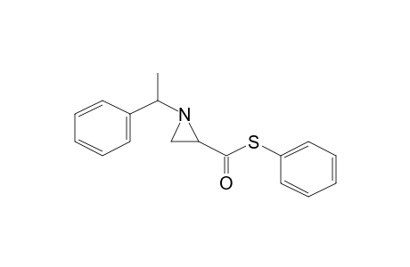 2-Aziridinecarbothioic acid, 1-(1-phenylethyl)-, S-phenyl ester, [1S-[1.alpha.(R*),2.beta.]]-