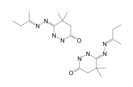 4,4-DIMETHYLTETRAHYDROPYRIDAZINE-3,6-DIONE-3-(2-BUTYLIDENE)-HYDRAZONE;MINOR-ISOMER