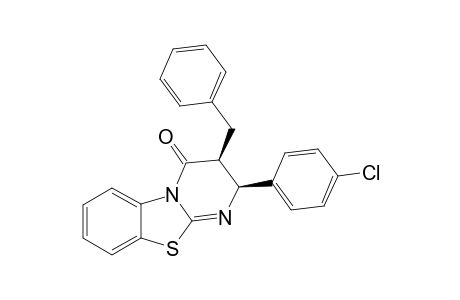 (2S,3S)-3-benzyl-2-(4-chlorophenyl)-2H-benzo[4,5]thiazolo[3,2-a]pyrimidin-4(3H)-one