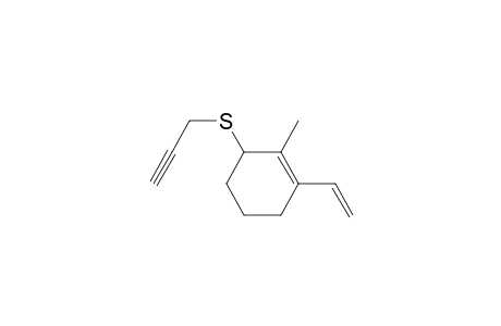 1-ethenyl-2-methyl-3-(prop-2-ynylthio)cyclohexene