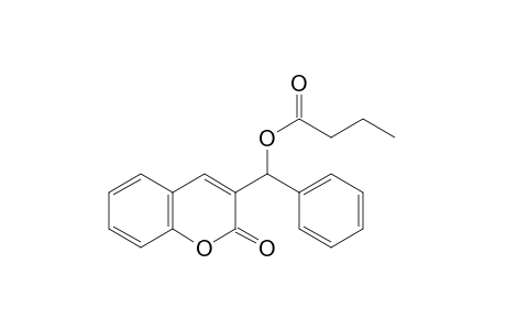 3-(alpha-hydroxybenzyl)coumarin, butyrate