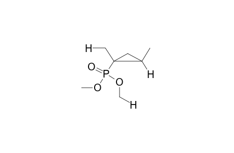 TRANS-1,2-DIMETHYL-1-DIMETHOXYPHOSPHINYLCYCLOPROPANE