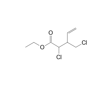 2-Chloro-3-(chloromethyl)-4-pentenoic acid, ethyl ester - Optional 
