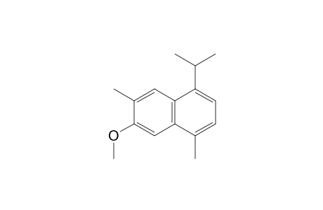 1,6-dimethyl-4-isopropyl-7-methoxynaphthalene