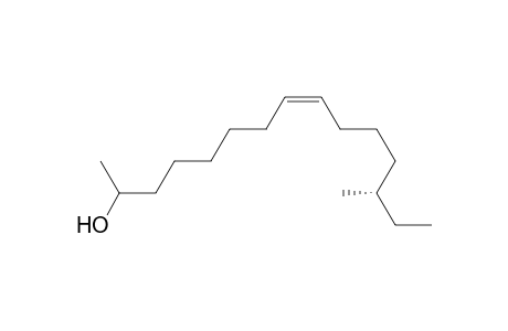 (8Z,13S)-13-Methylpentadec-8-en-2-ol