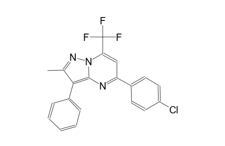 5-(4-chlorophenyl)-2-methyl-3-phenyl-7-(trifluoromethyl)pyrazolo[1,5-a]pyrimidine
