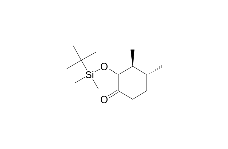 2-(tert-Butyldimethylsiloxy)-3.beta.,4.alpha.-dimethylcyclohexanone