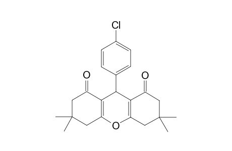 9-(4-Chlorophenyl)-3,3,6,6-tetramethyl-3,4,5,6,7,9-hexahydro-1H-xanthene-1,8(2H)-dione
